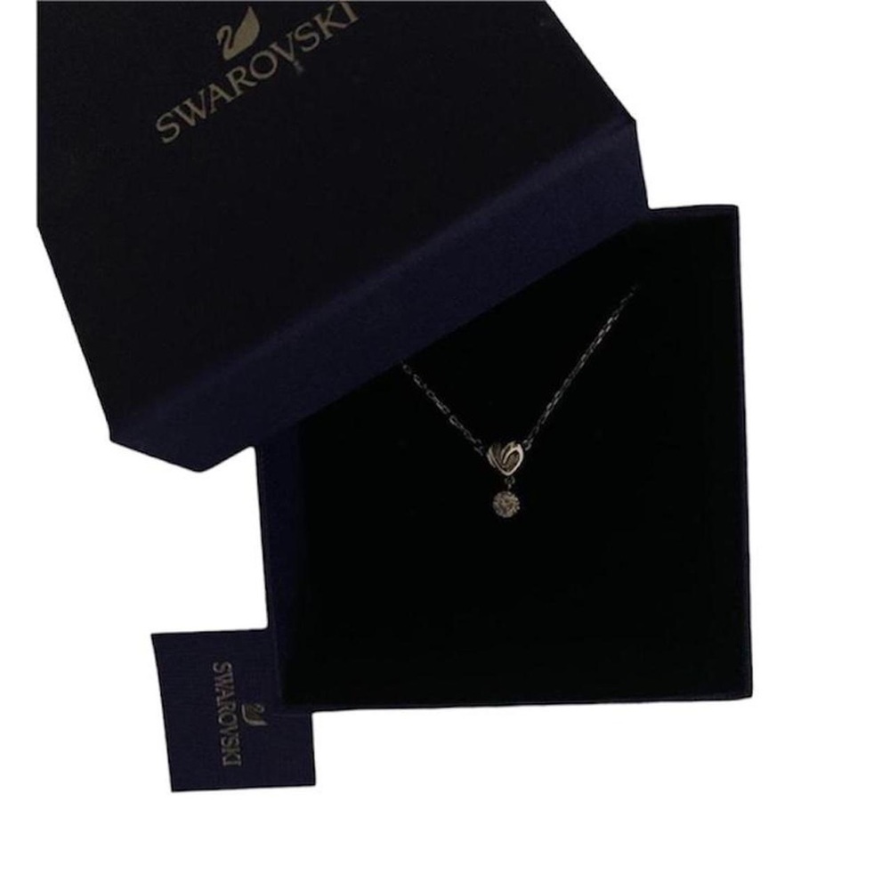 swarovski heart pendant necklace